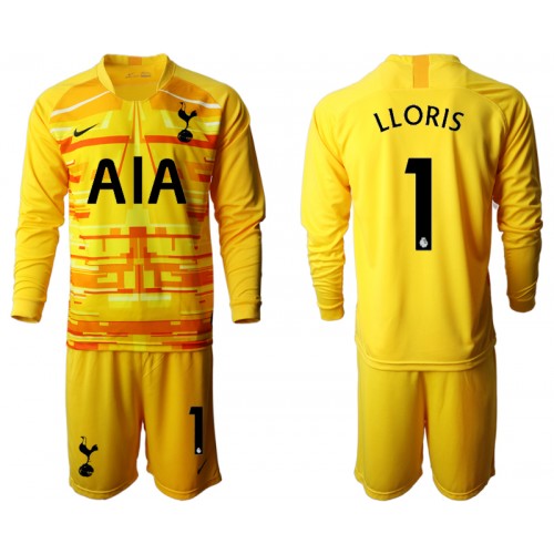 Camisolas de futebol Tottenham Hotspur Guarda Redes LLORIS 1 Criança II 2019/20 Manga Comprida Camisolas de futebol Tottenham Hotspur Guarda Redes LLORIS 1 Criança II 2019/20 Manga Comprida